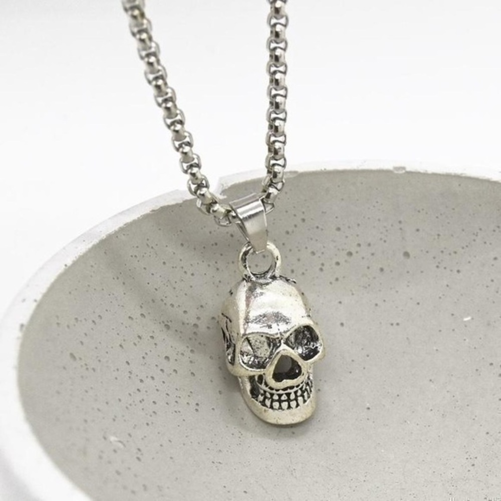 Edgy Skull Necklace